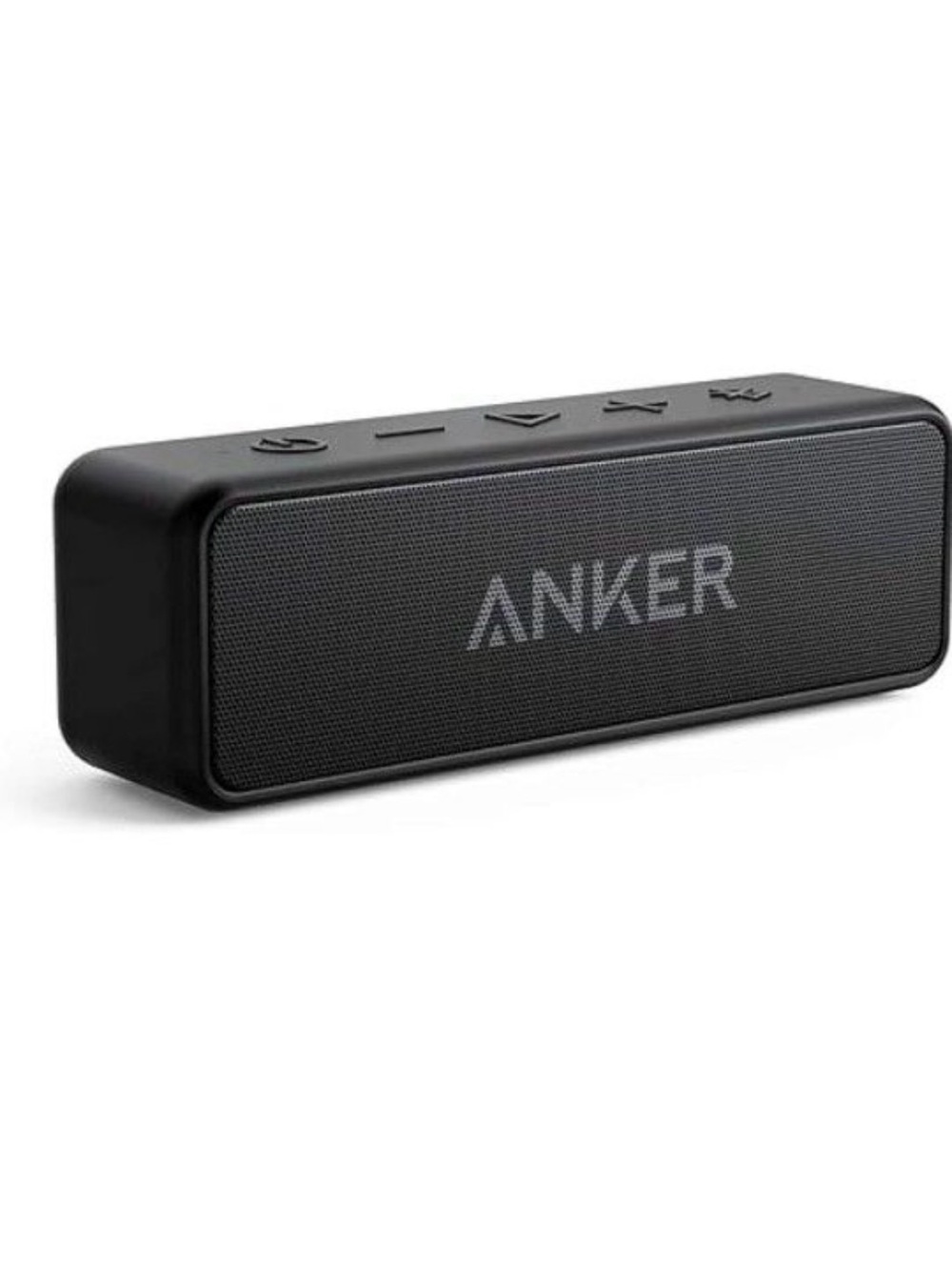 NIB - Anker Black Portable Bluetooth Speaker with Front Mesh Grill. Factory seal